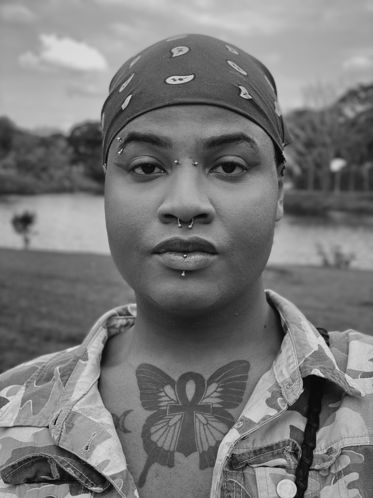 Quinn Abayomi Quintino, graduanda em Ciências sociais. Fotógrafo: Lucas Xavier Fernandes