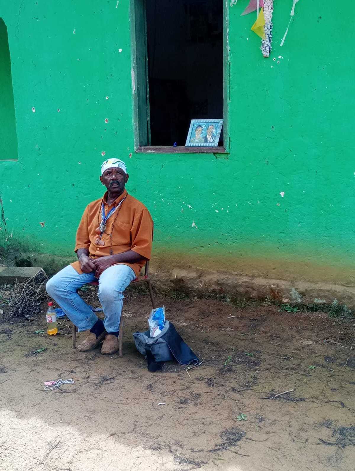 Gravação de depoimentos das raízes dos quilombos