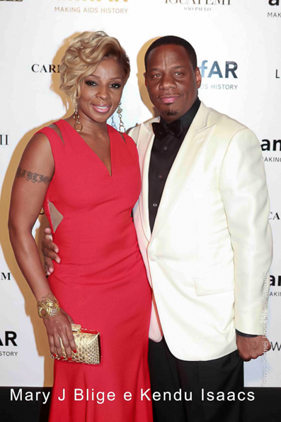 Mary J Blige e Kendu Isaacs Fotos: Sidnei Rodrigues