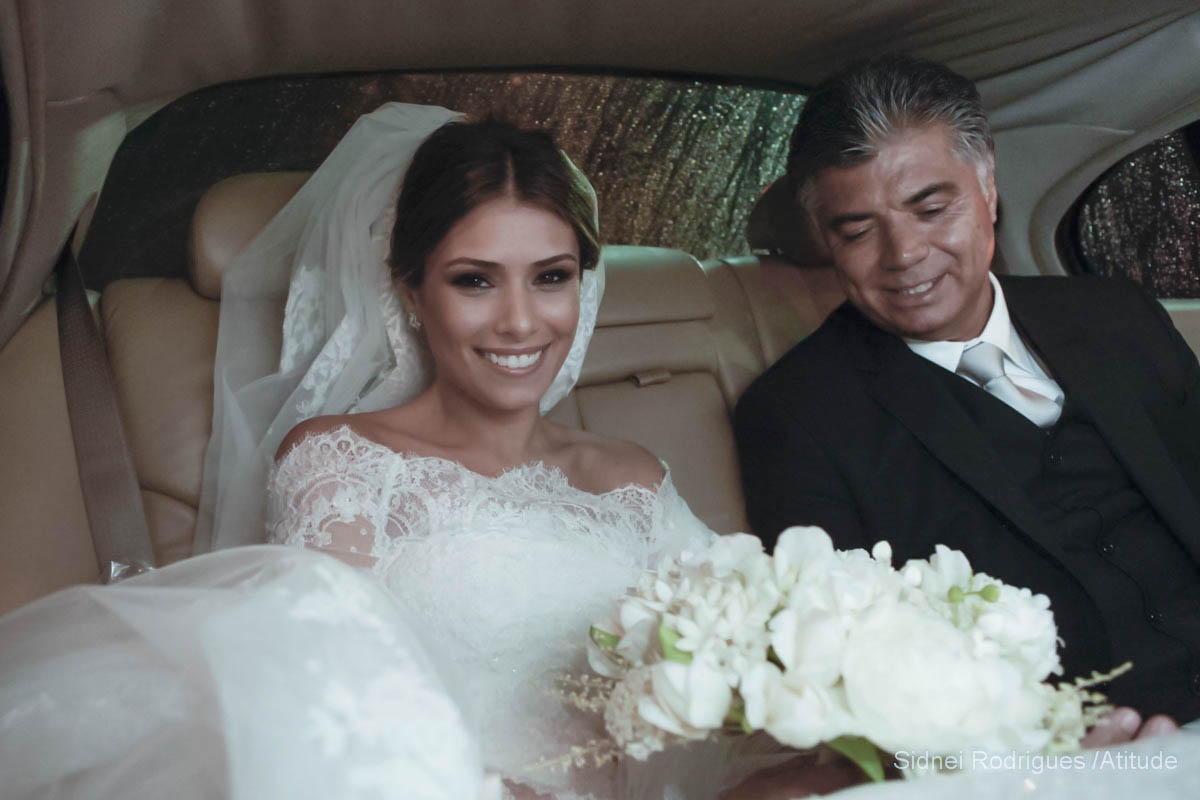 Noiva, Pai da Noiva  e Buque