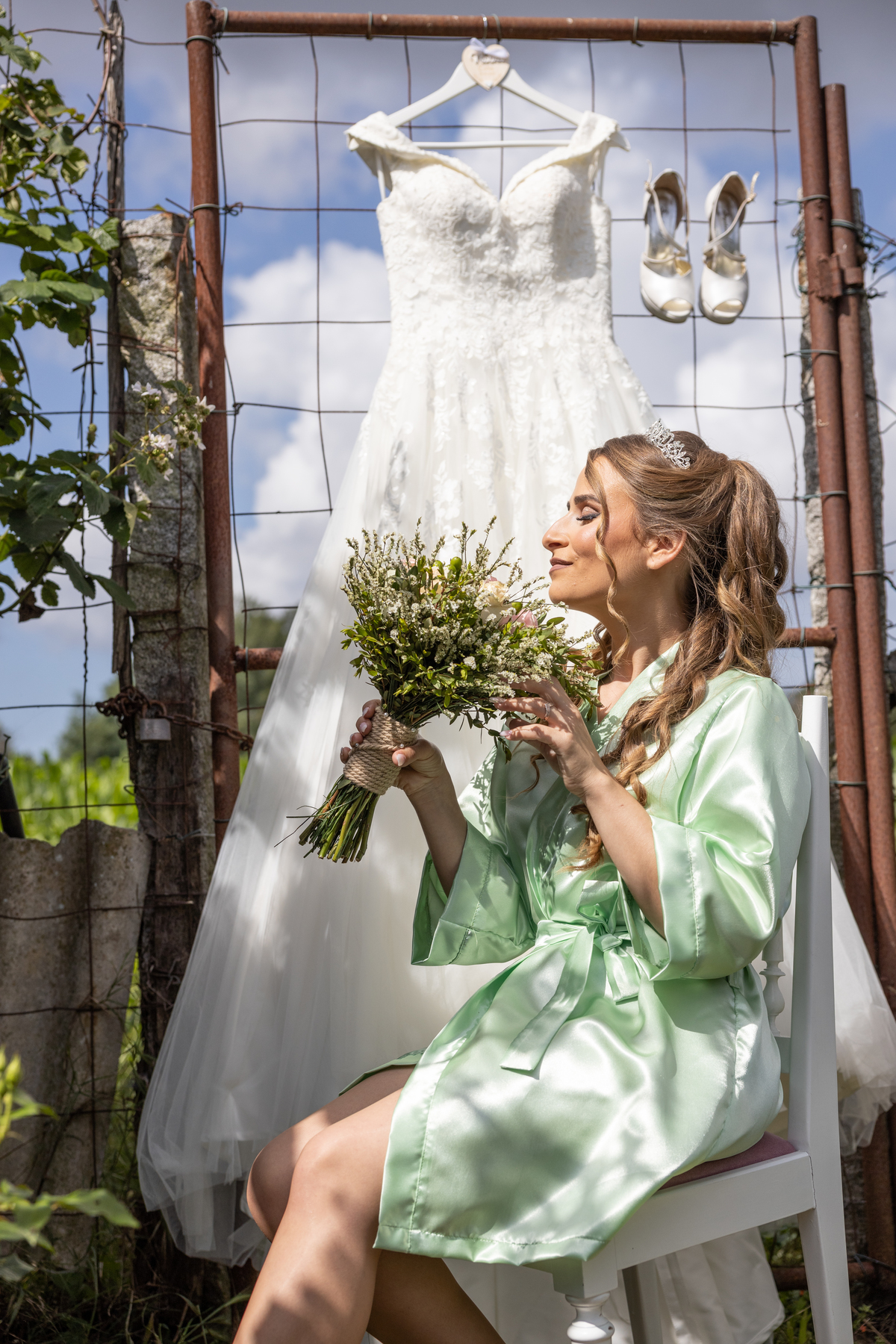 preparativos da noiva