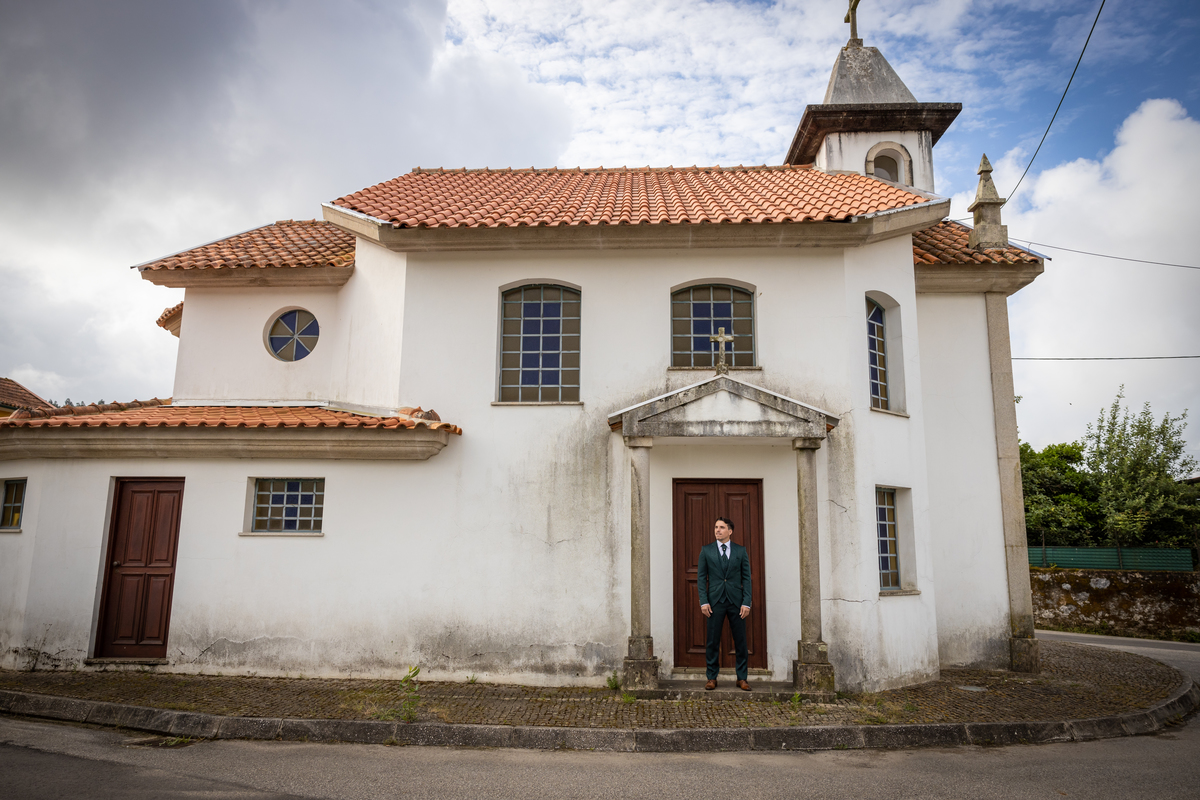 sessão noivo exterior