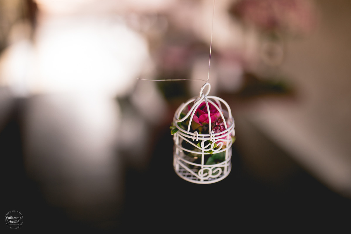 Fotografia de uma decoração rustica em casamento realizado na cidade de jaú-sp pelo fotógrafo Guilherme Santos