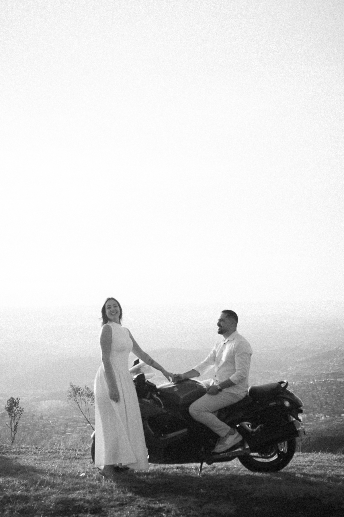 Fotografia de casal feita por Lívia Anício