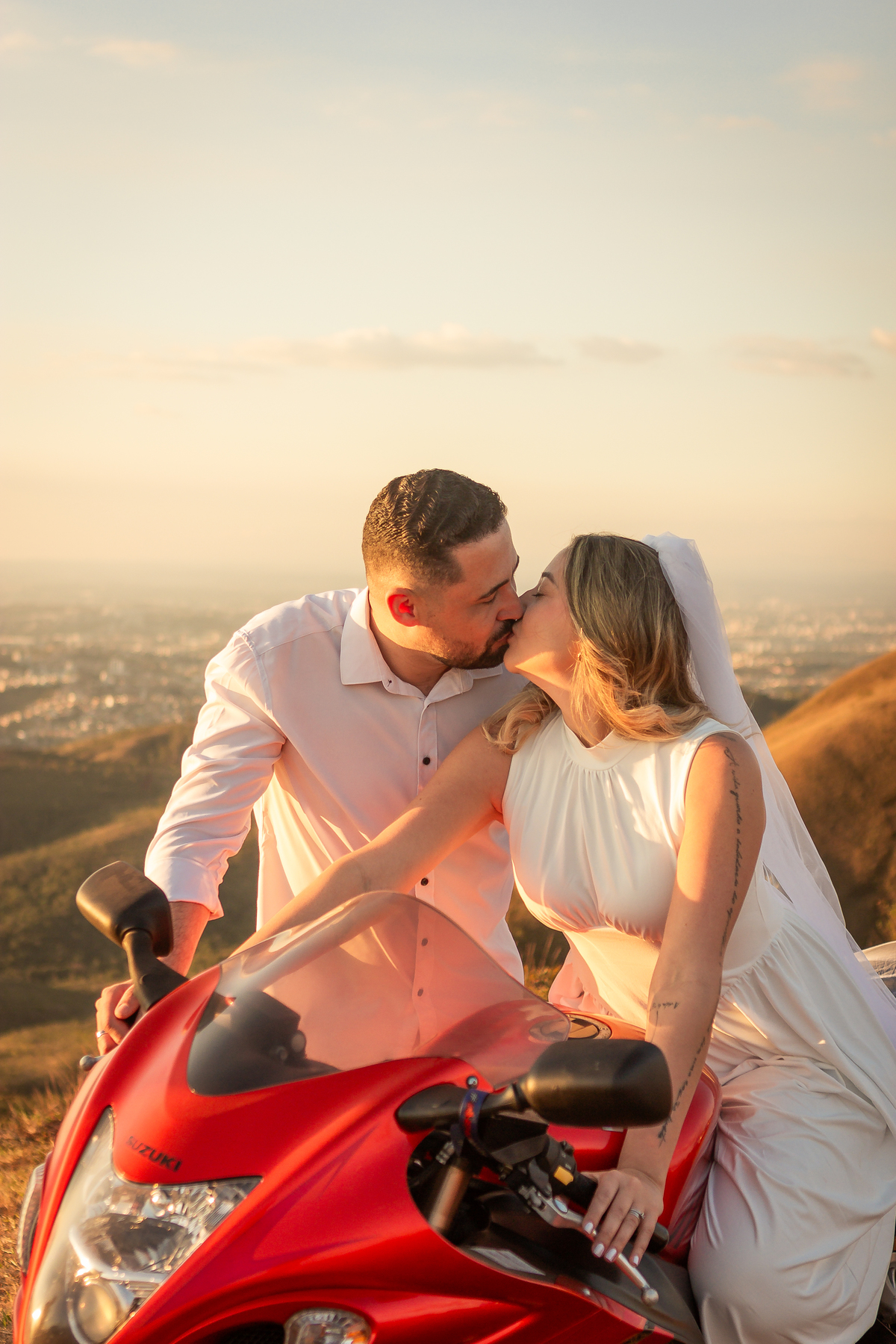 Fotografia de casal feita por Lívia Anício