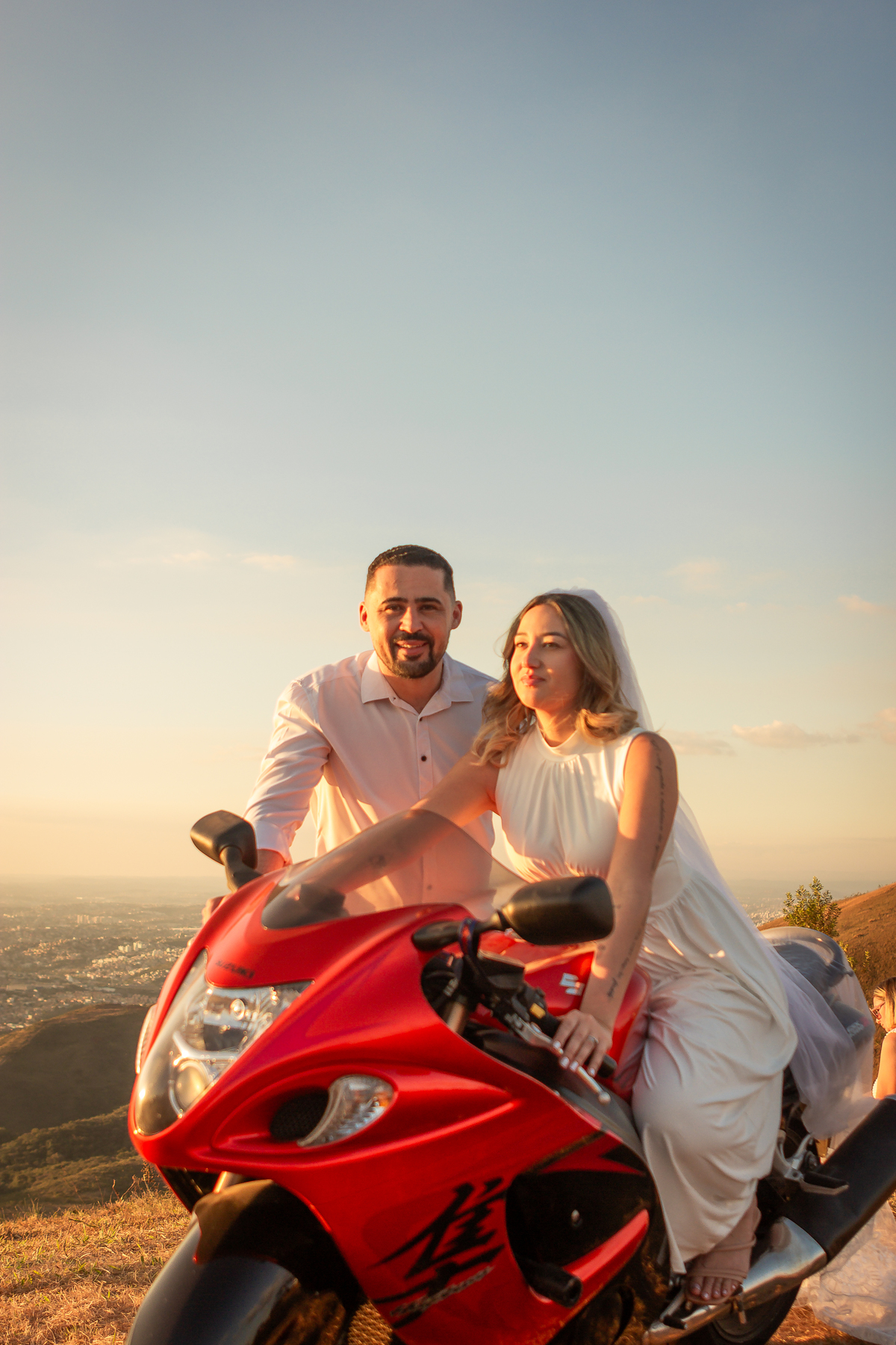 Fotografia de casal feita por Lívia Anício