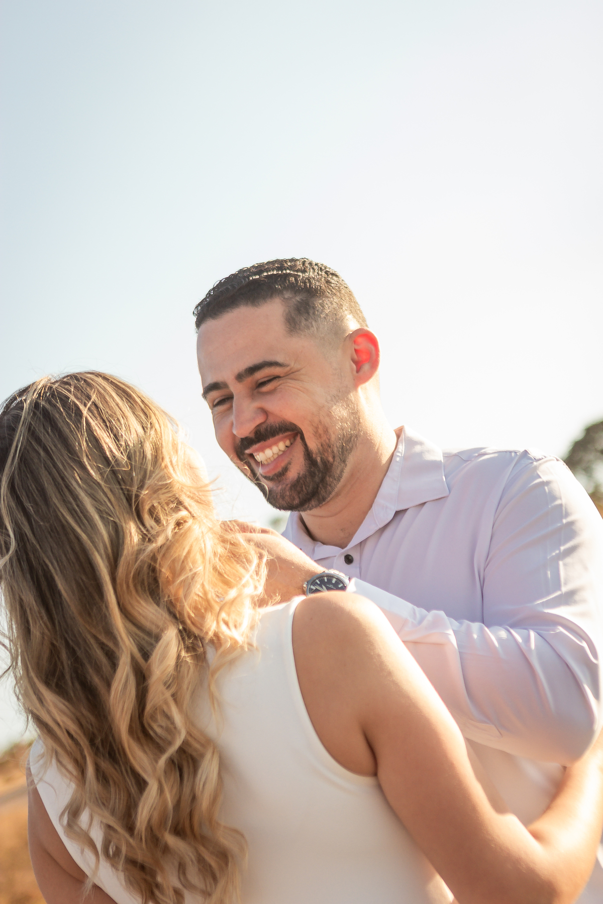 Gabi e Smalley em ensaio pré-wedding na Serra do Rola-Moça