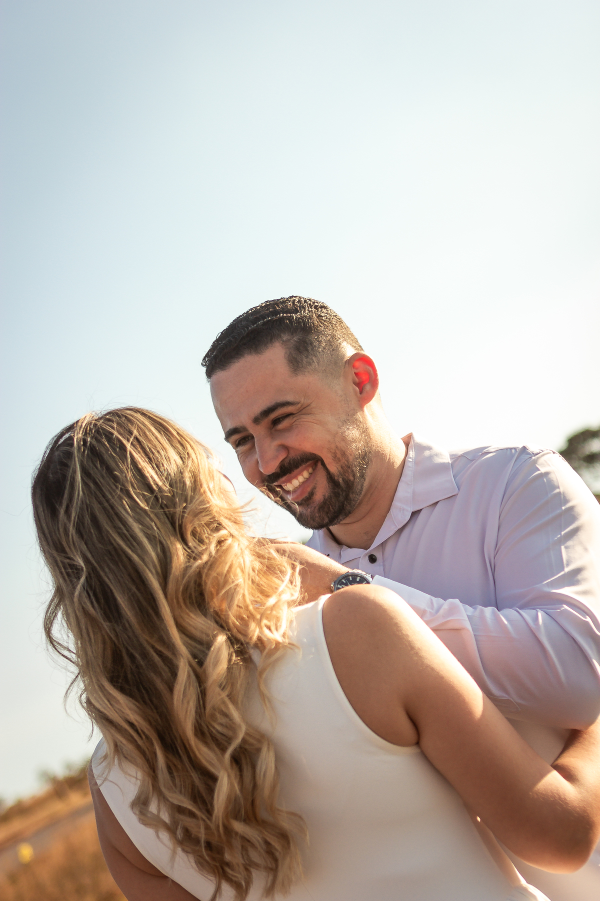 Gabi e Smalley em ensaio pré-wedding na Serra do Rola-Moça