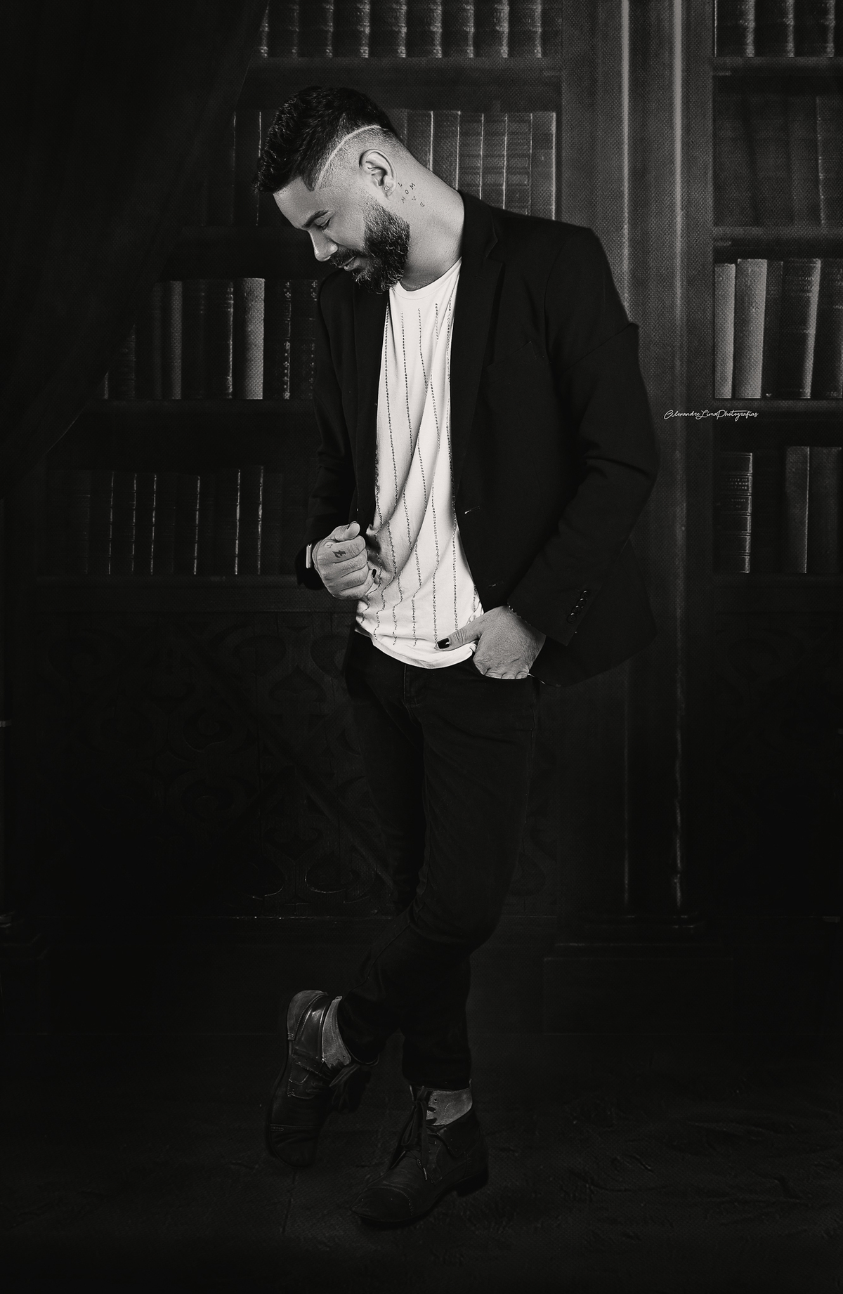 retratos corporativo para o cliente cabelereiro e maquiador