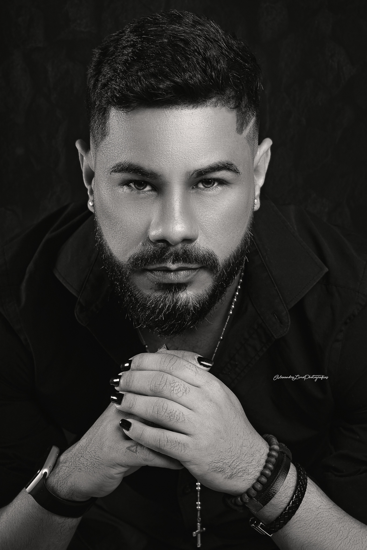 retratos profissionais em Indaiatuba, realizado no salão do cliente