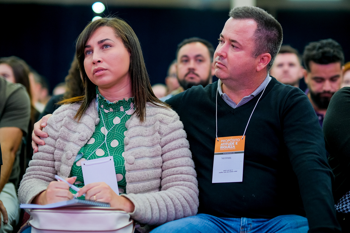 Evento: Propósito, Atitude e Riqueza com Wendell Carvalho e Karina Peloi em Curitiba