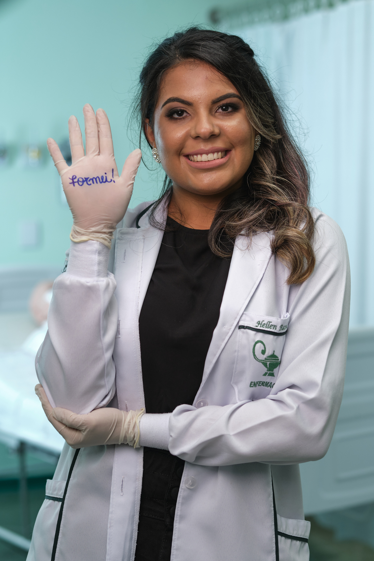 Enfermeira Hellen Silva Rachid