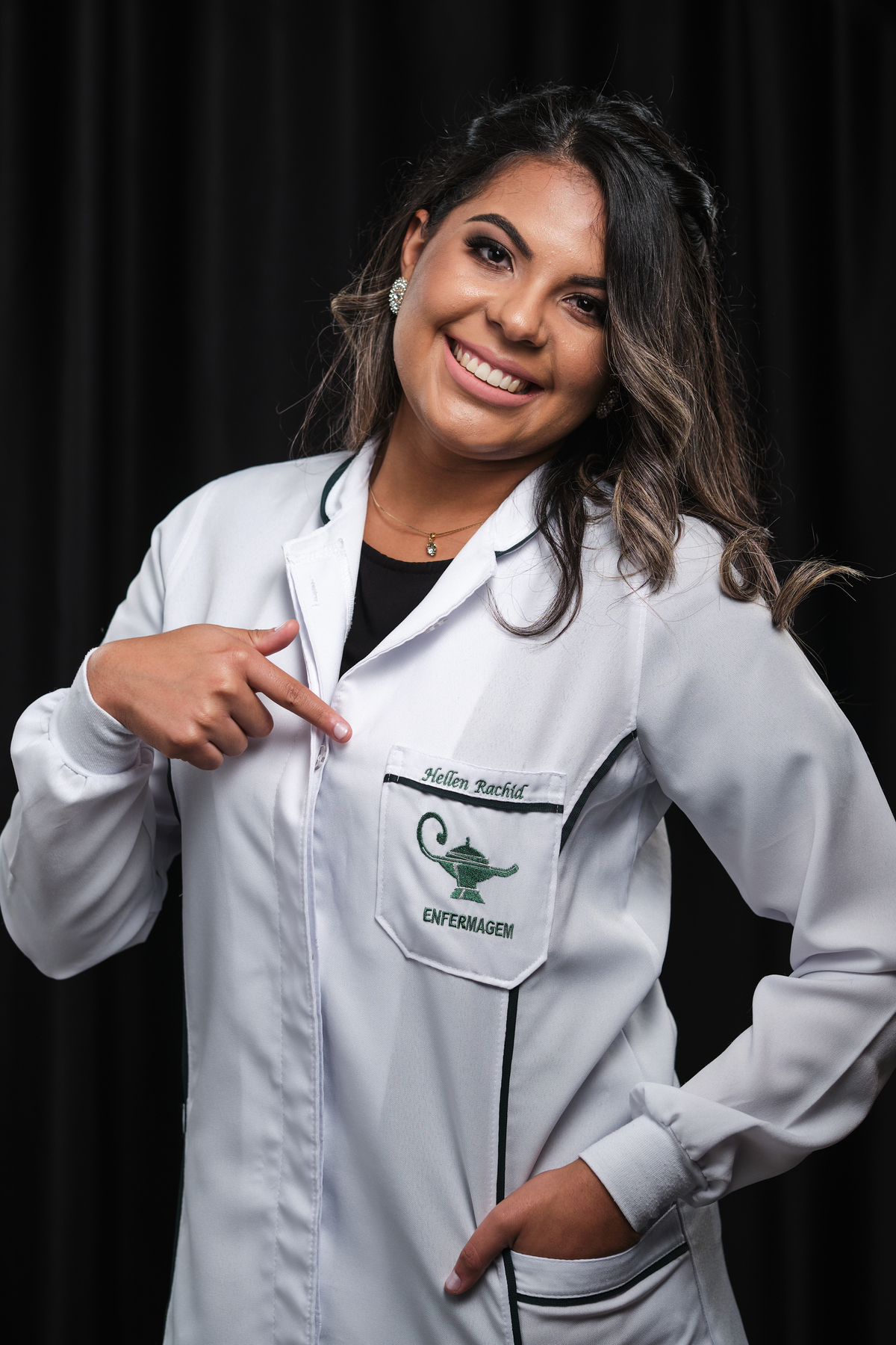 Enfermeira Hellen Silva Rachid