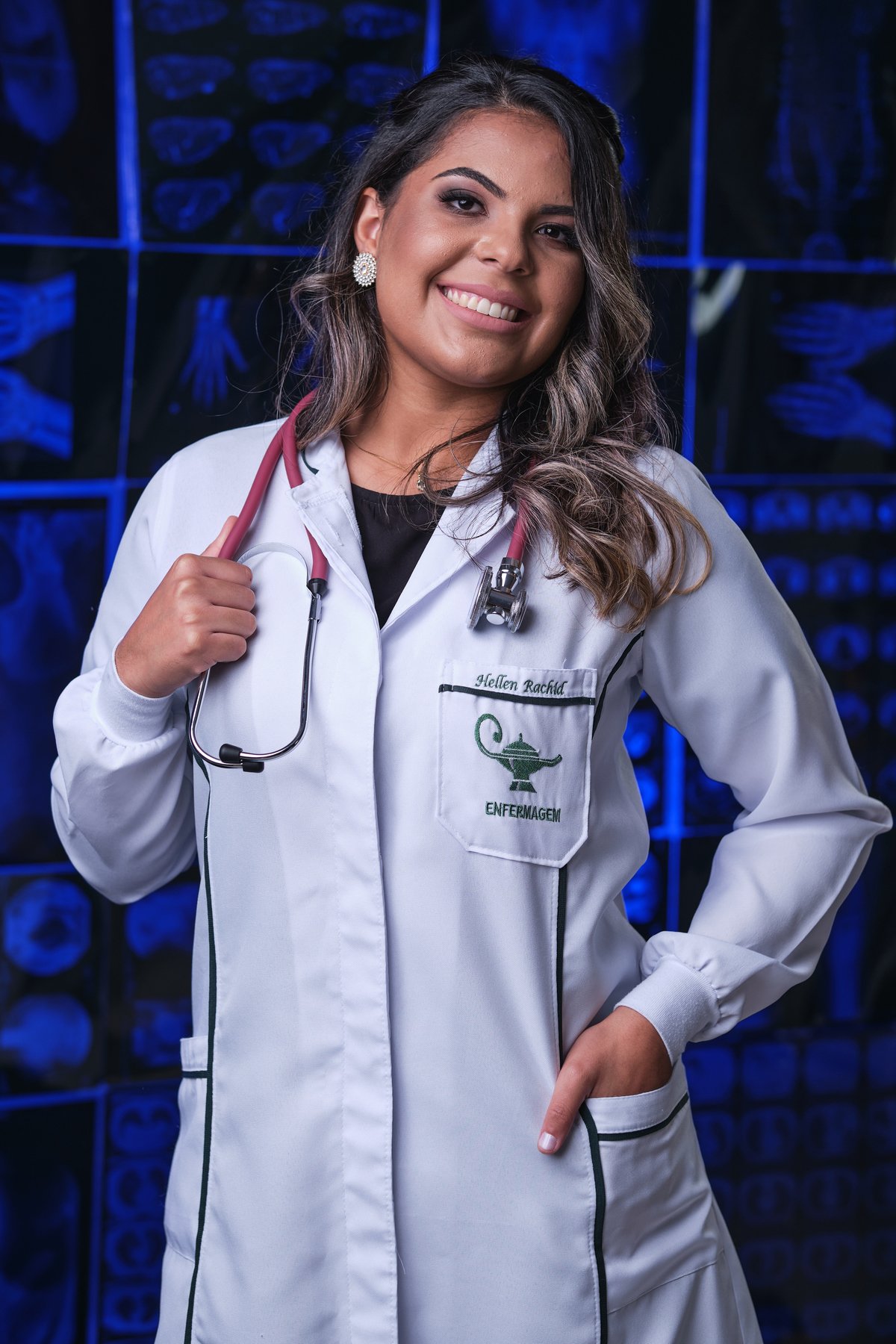 Enfermeira Hellen Silva Rachid