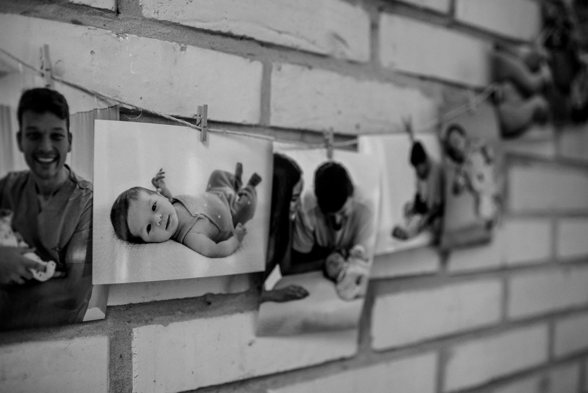 trabalho documental de fotografia em um aniversário infantil