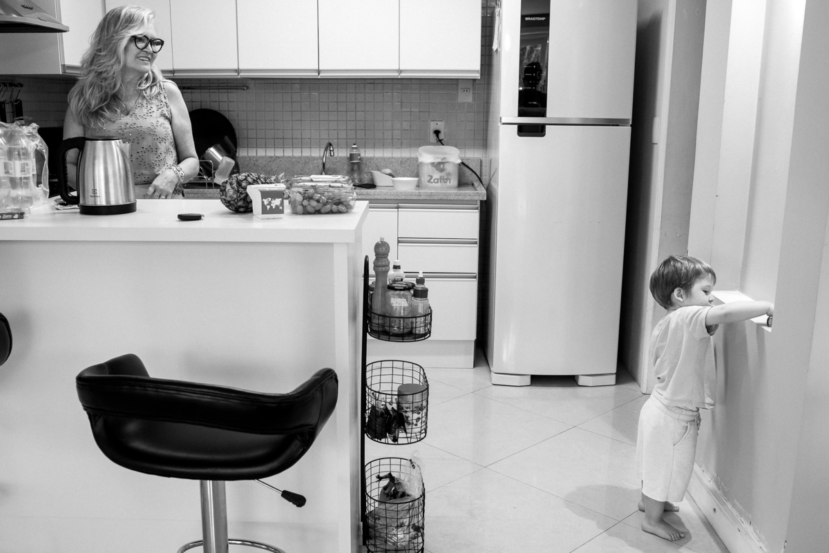 trabalho documental de fotografia em um aniversário infantil