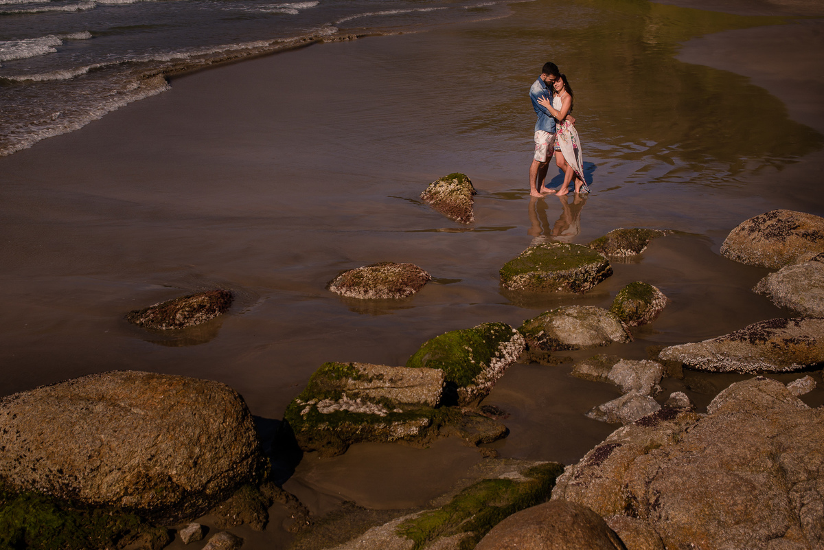 Ensaio de Casal, Fotos de Casal, Fotos Praia do Rosa, Litoral Catarinense