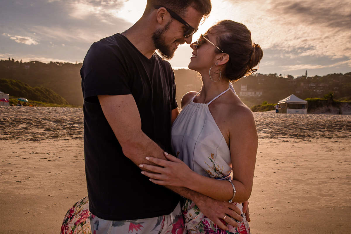 Ensaio de Casal, Fotos de Casal, Fotos Praia do Rosa, Litoral Catarinense