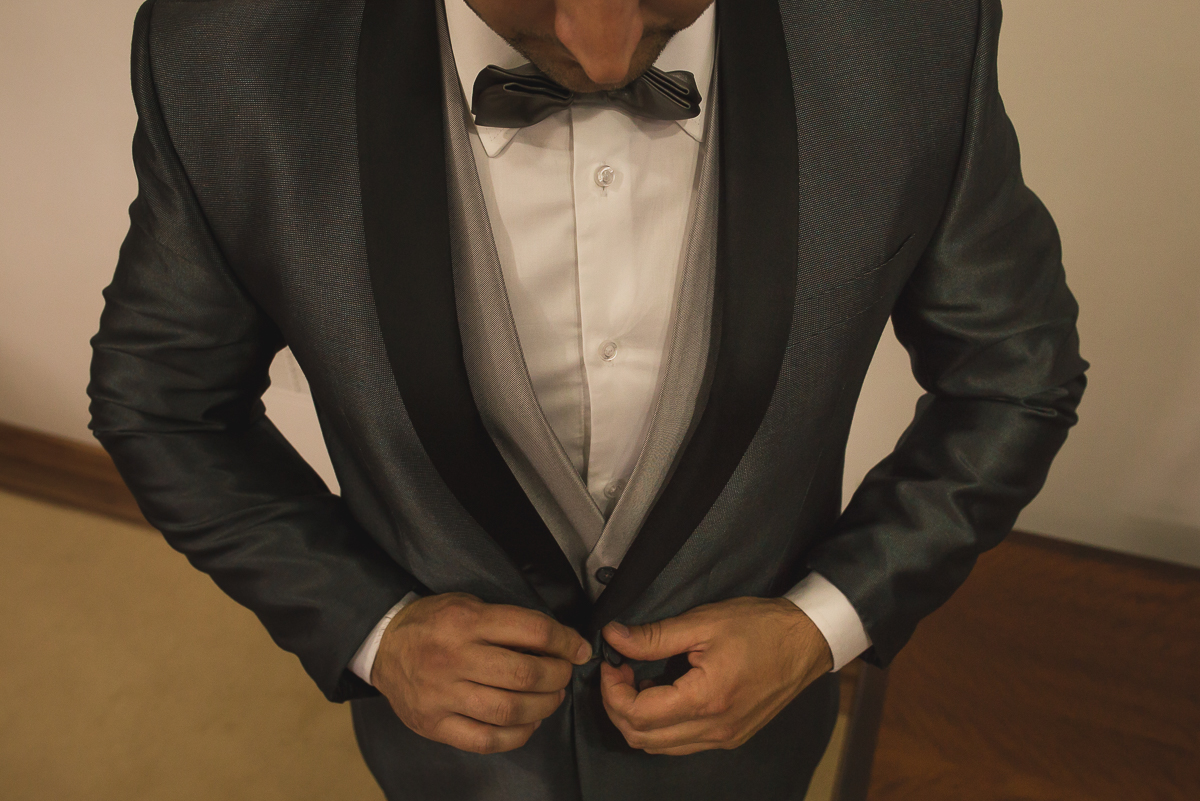 Casamento em Gramado, Making off noivo, Trajes para os noivos