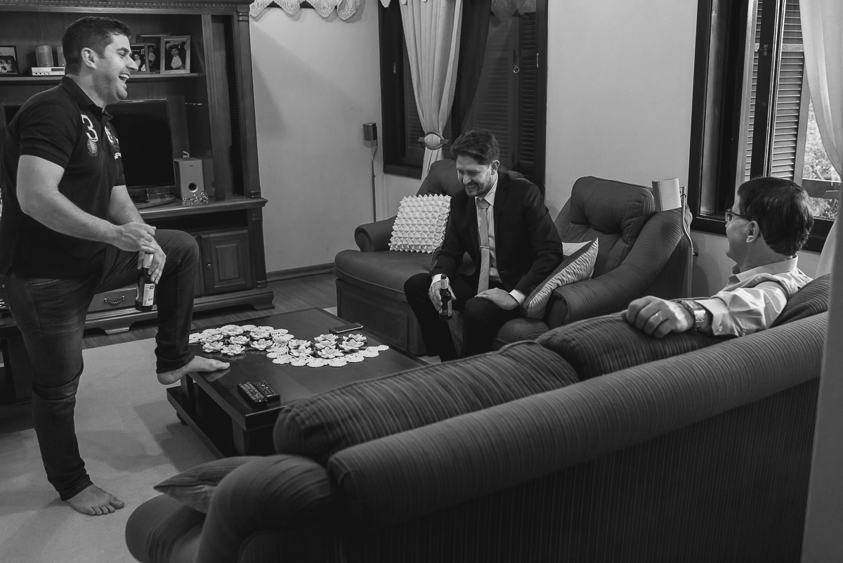 Casamento em Gramado, Making off noivo