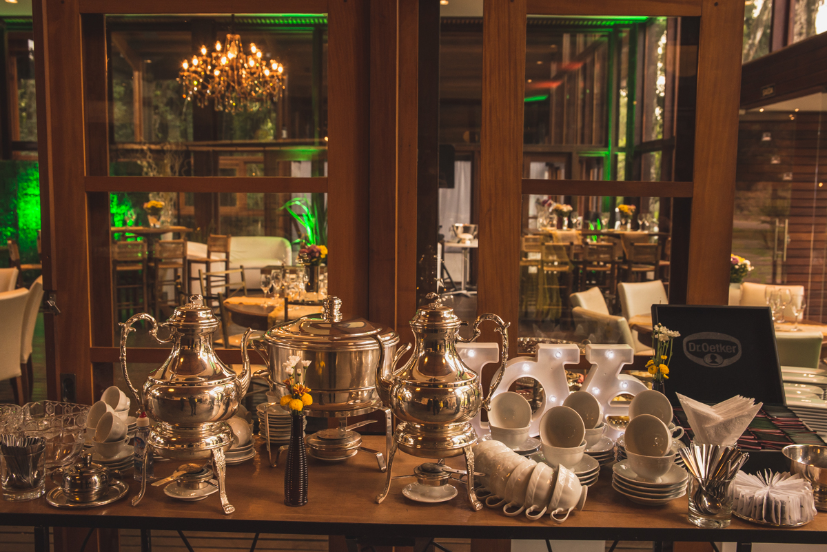 Chá, Café. Decoração para Festas