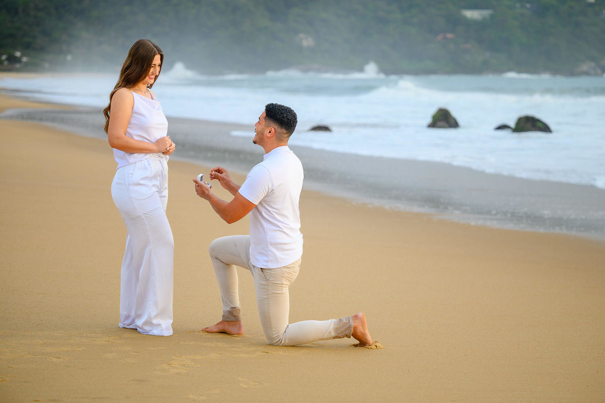 pedido de casamento Balneário Camboriú