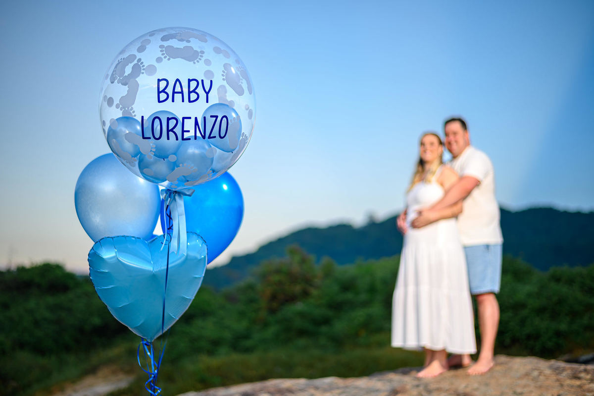 Ensaio gestante em Santa Catarina com Tatiane e Luiz à espera do primeiro filho