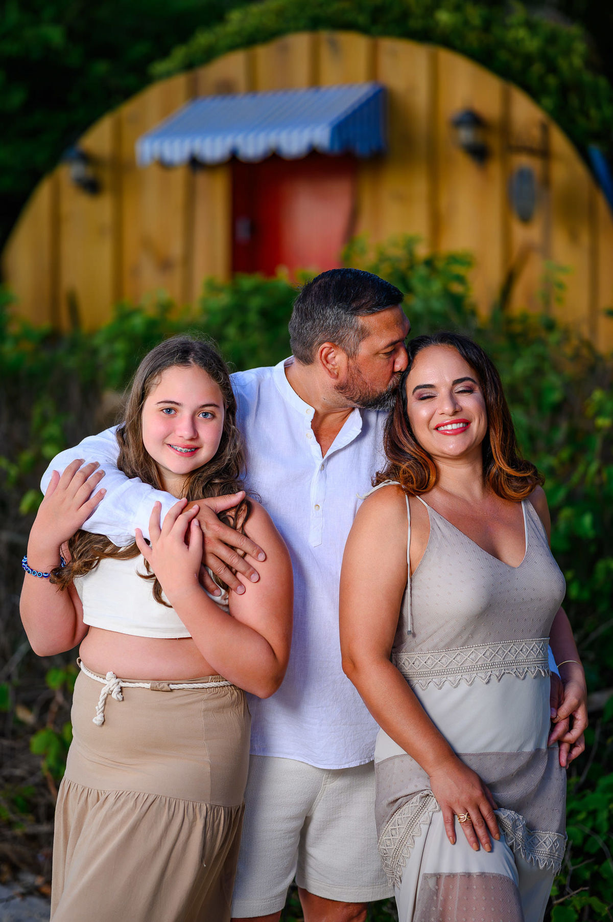 Ensaio fotográfico em família no litoral de Santa Catarina