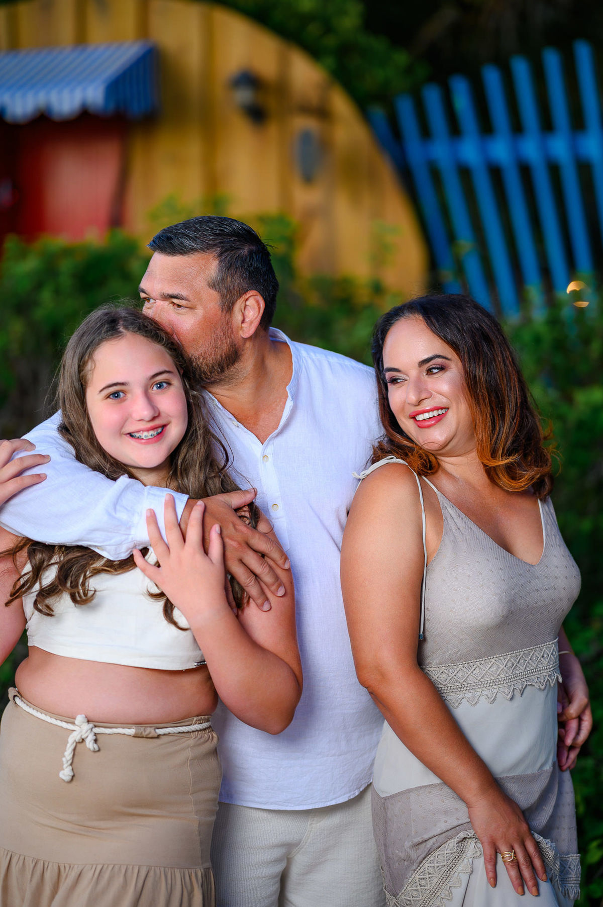 Ensaio fotográfico em família no litoral de Santa Catarina