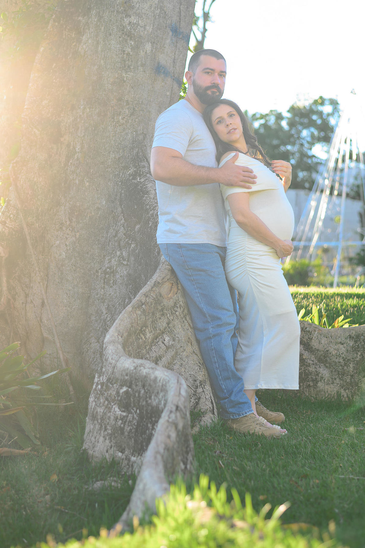 Ensaio gestante no Vivapark em Porto Belo SC