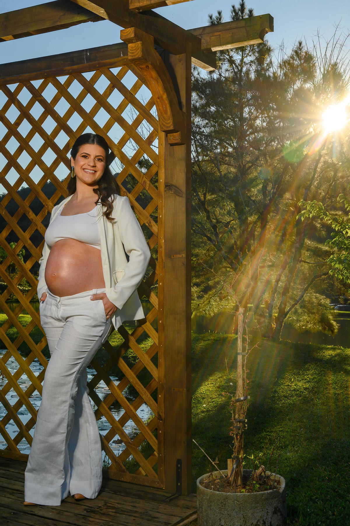 fotografia de ensaio gestante editorial estilo revista 