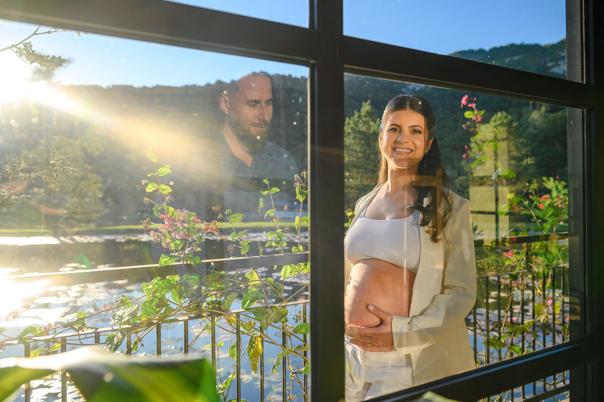 fotografia de ensaio gestante editorial estilo revista 