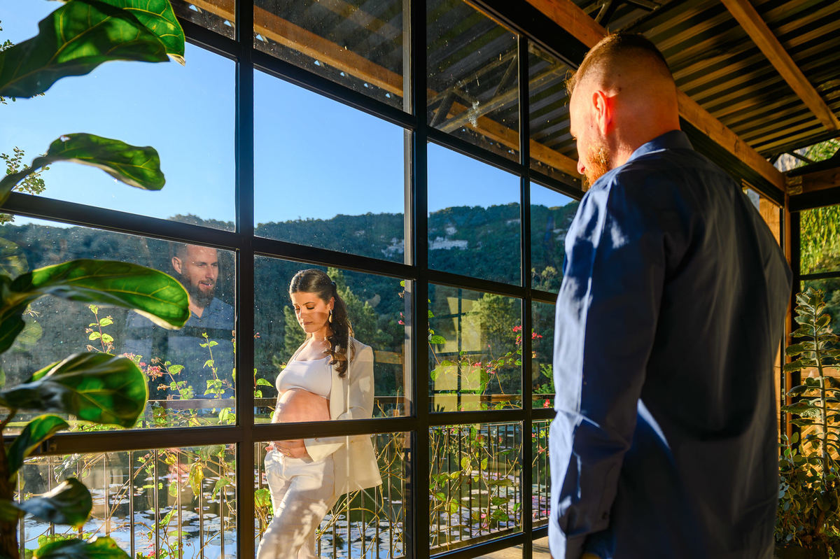 fotografia de ensaio gestante editorial estilo revista 