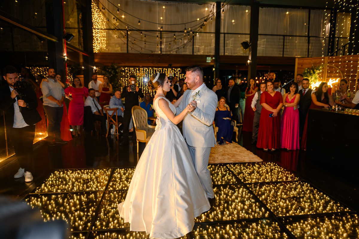 Primeira dança de Carolina e Rodolfo