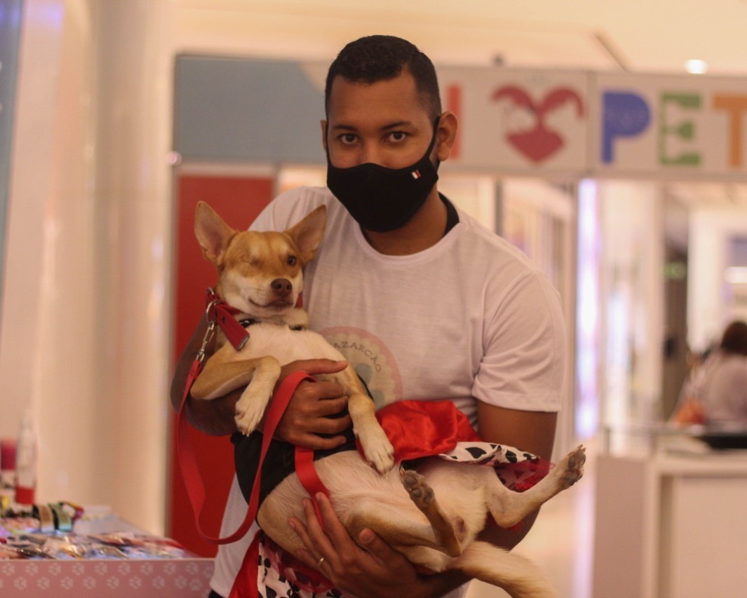 Nos braços do papai