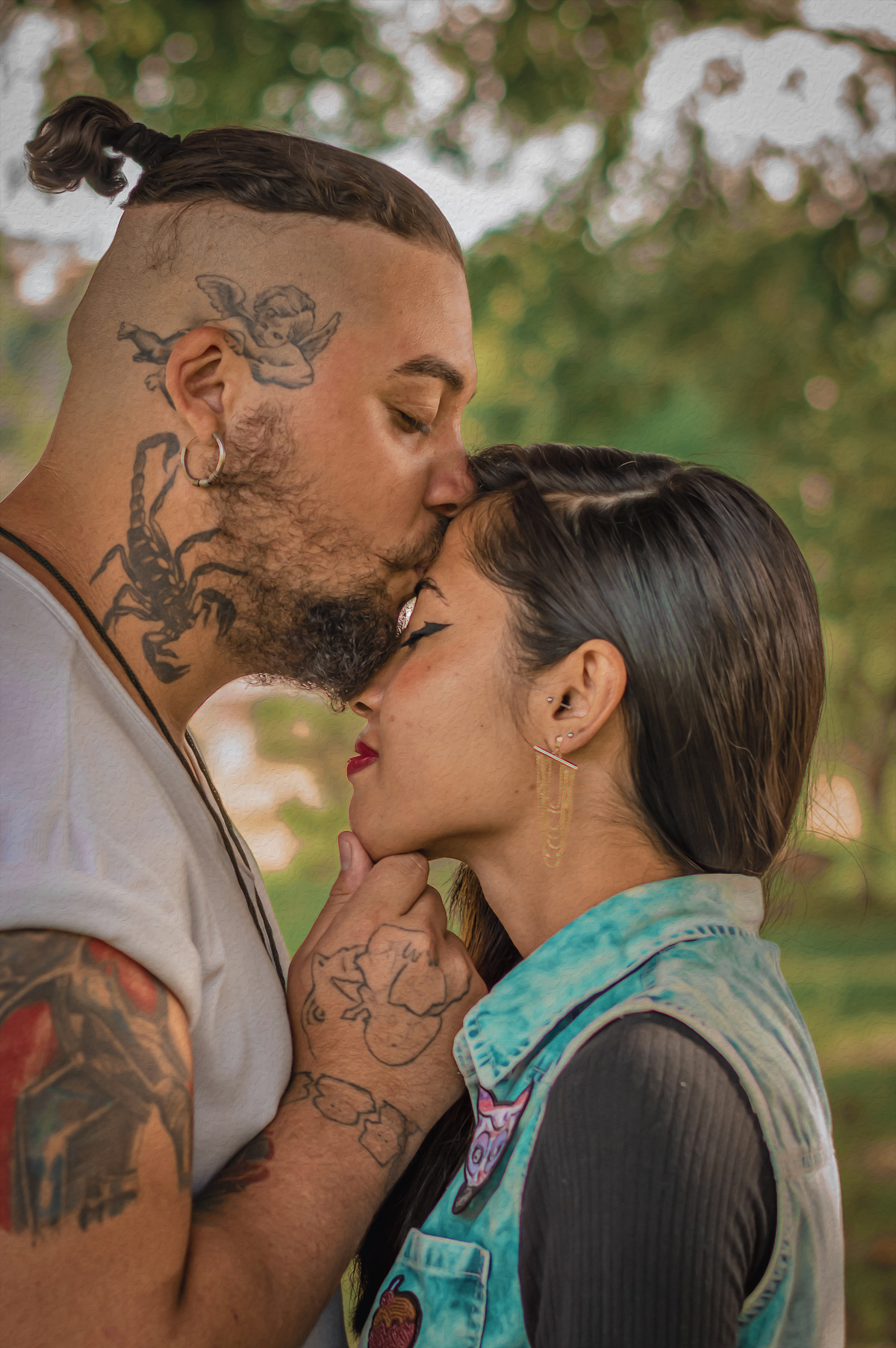 fotografia-casal-beijo-na-testa