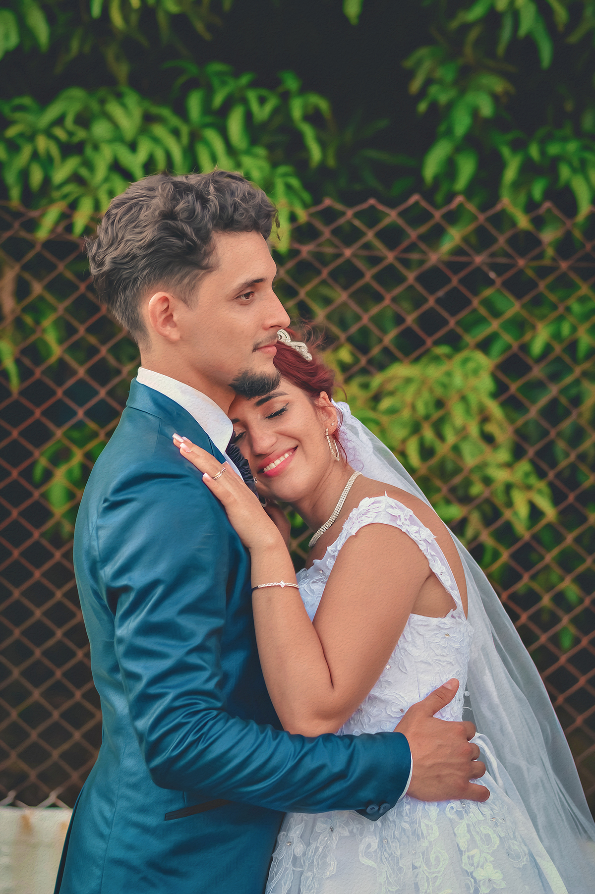 retrato-noivos-abraçados-casamento