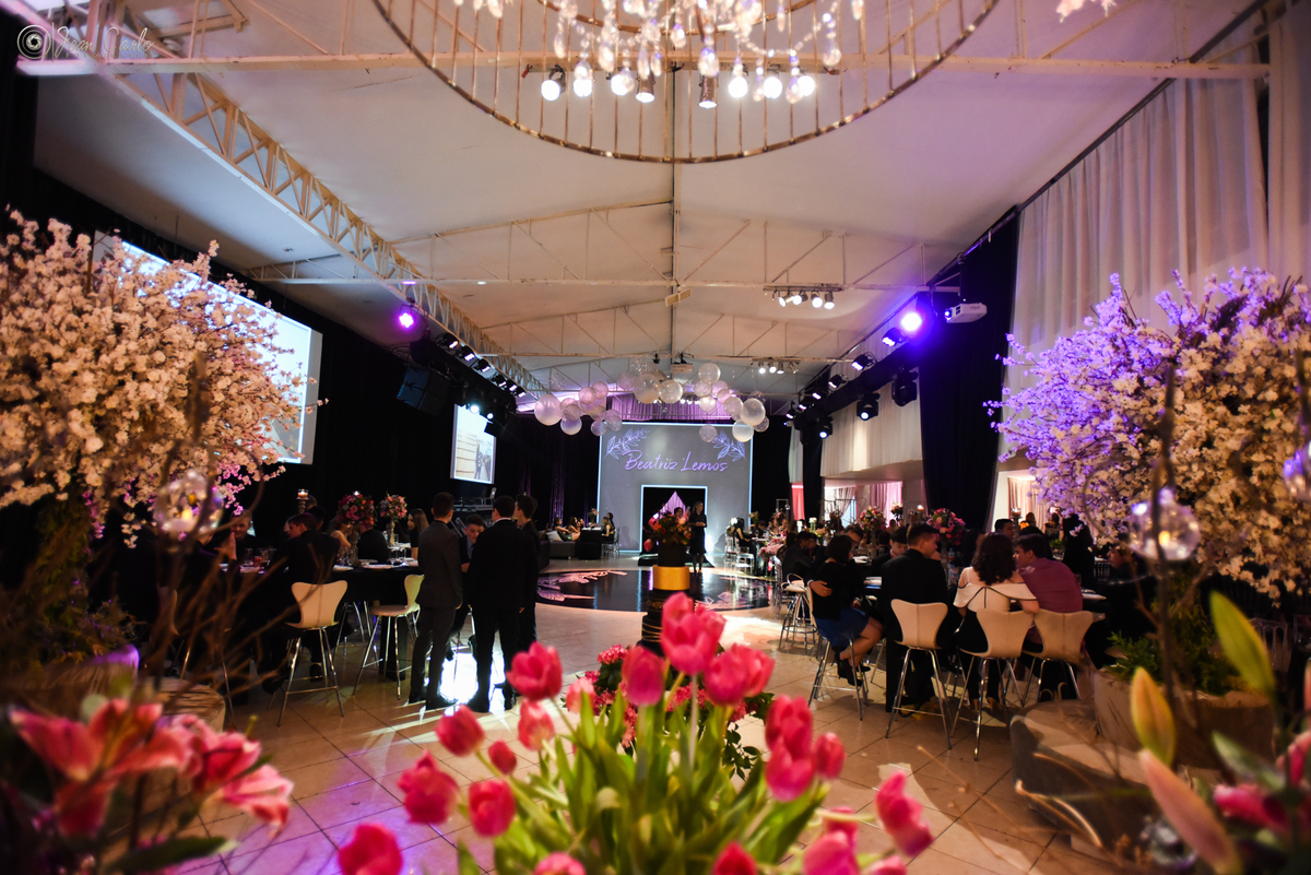 panoramica do salao de festas