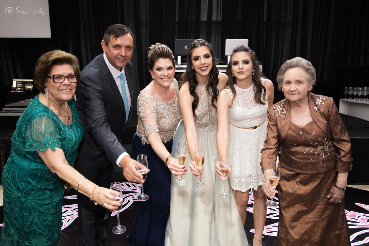 brinde com pais e avos