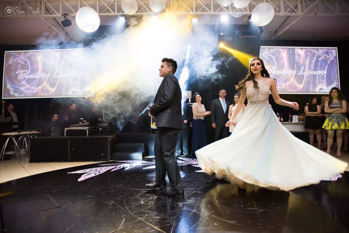 rodando na festa de 15 anos