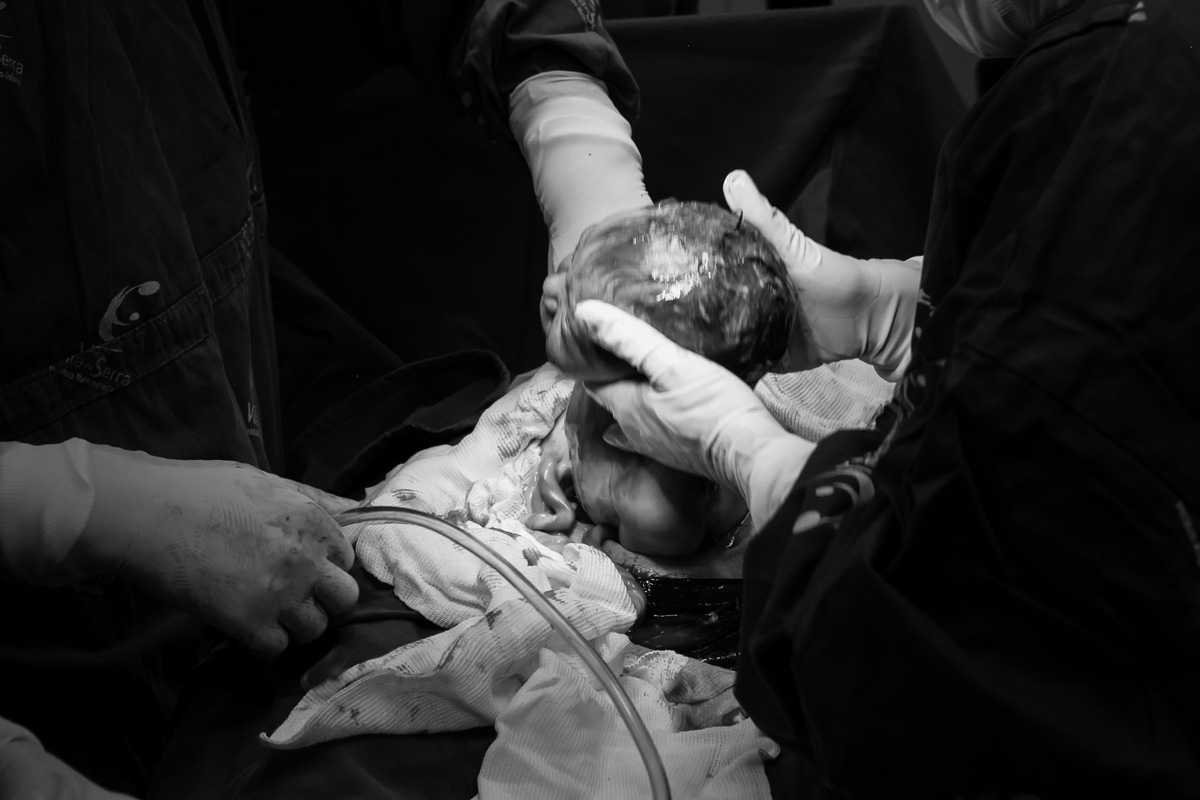 bia chegando ao mundo