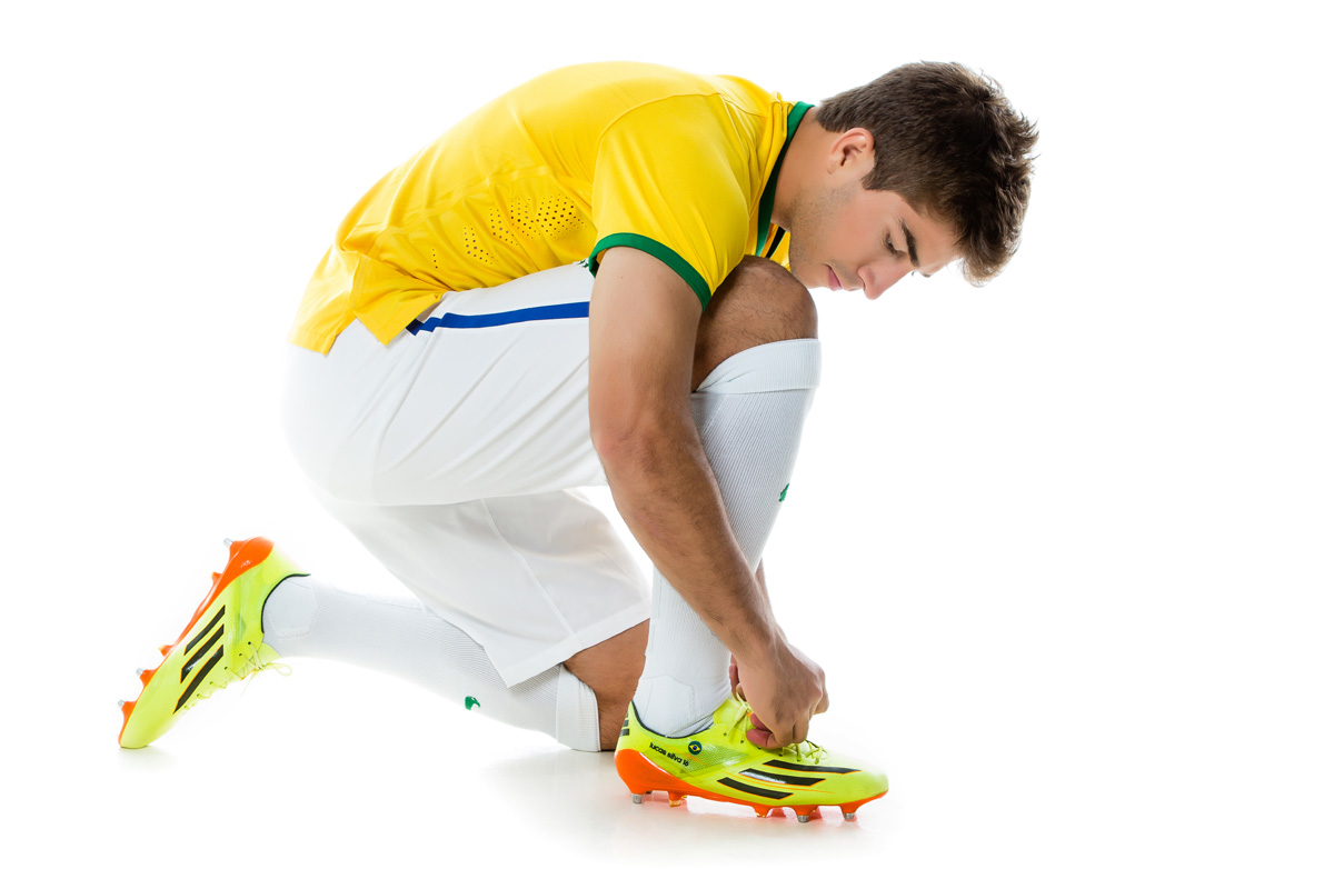 arrumando as chuteiras