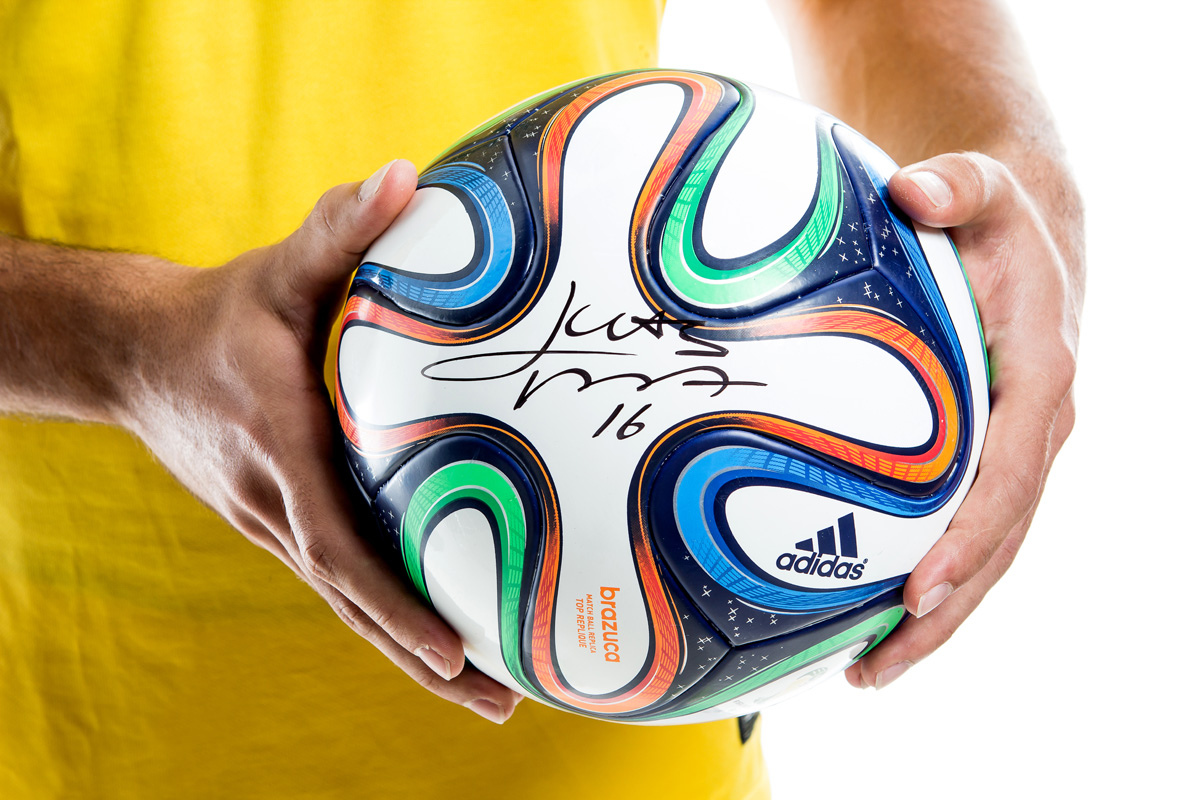 bola autografada