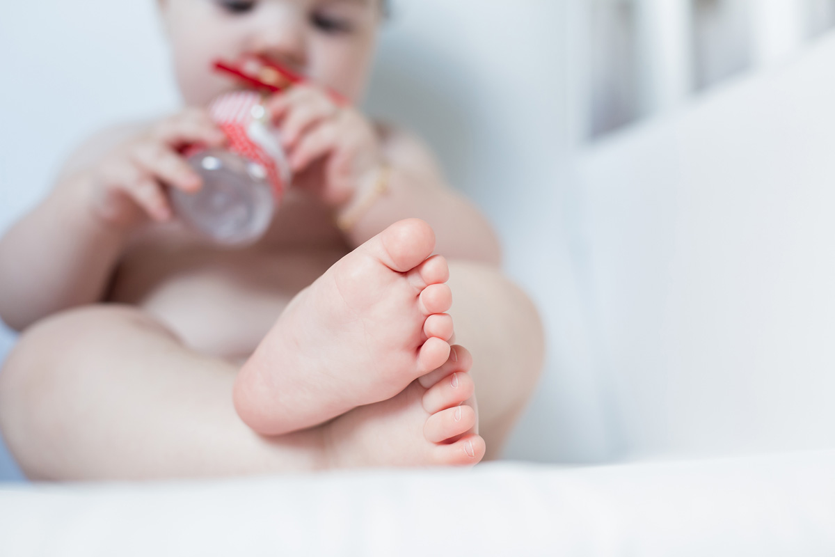 pézinho do bebê