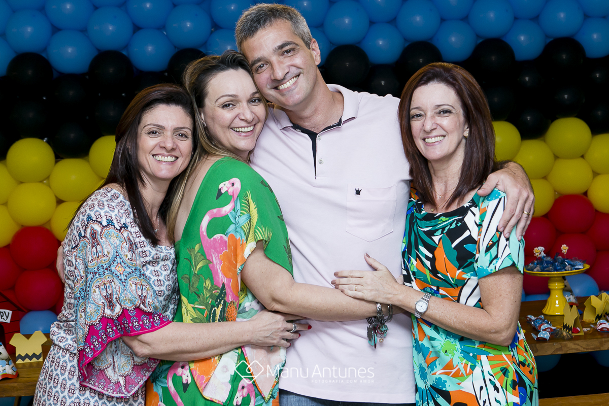 amigas do pai do aniversariante