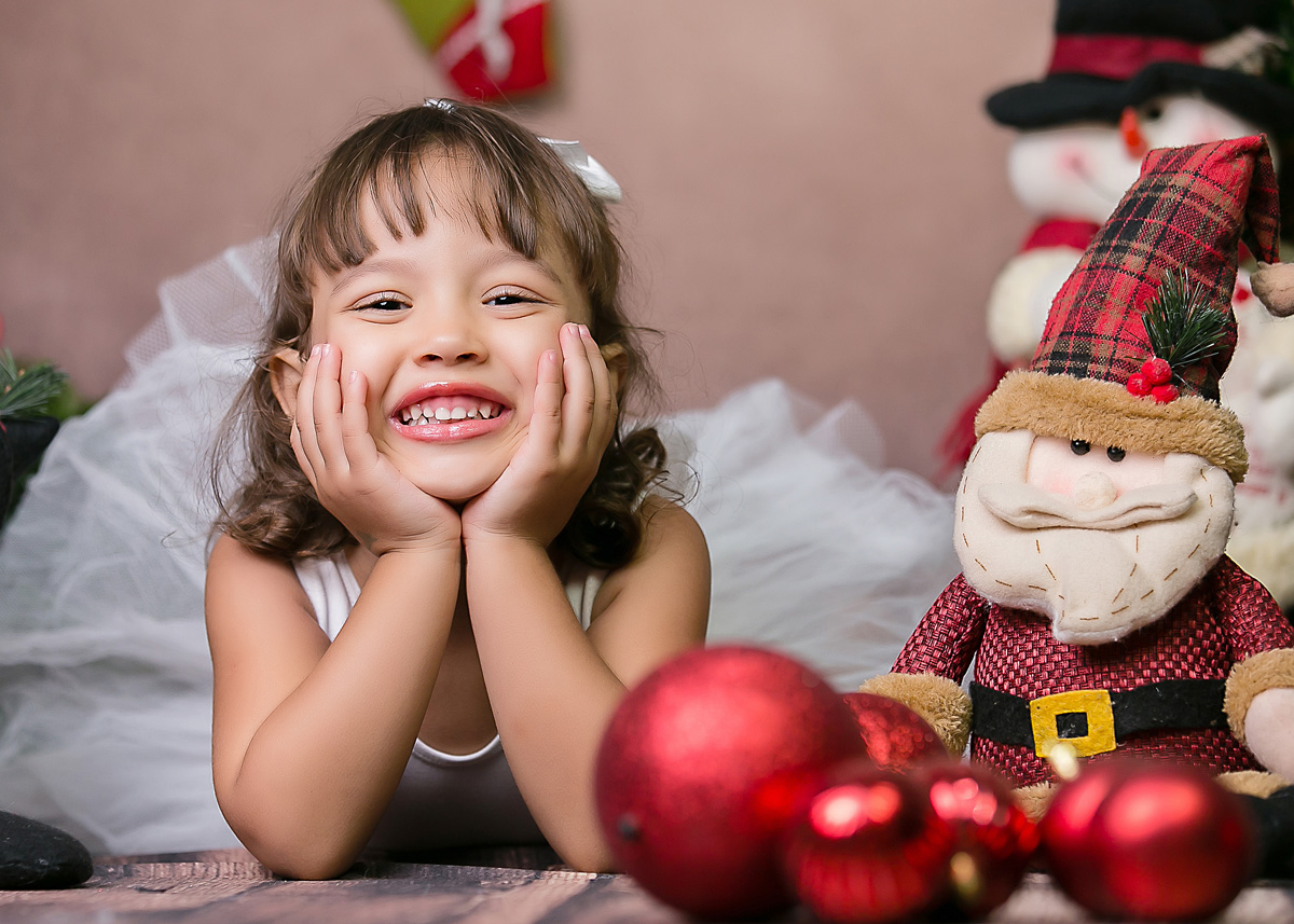 menina posando pra foto