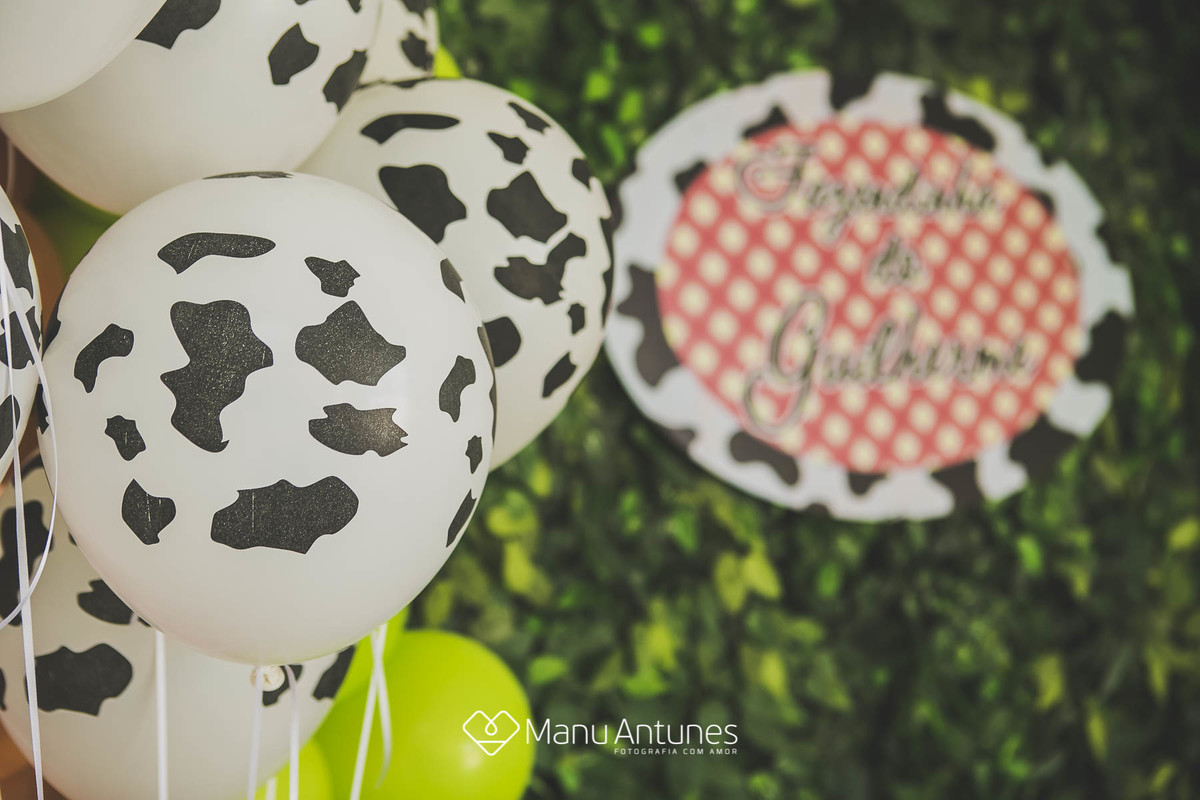 balões de vaquinha