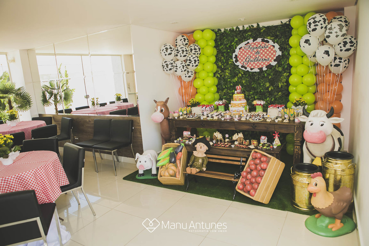 decoração de fazendinha
