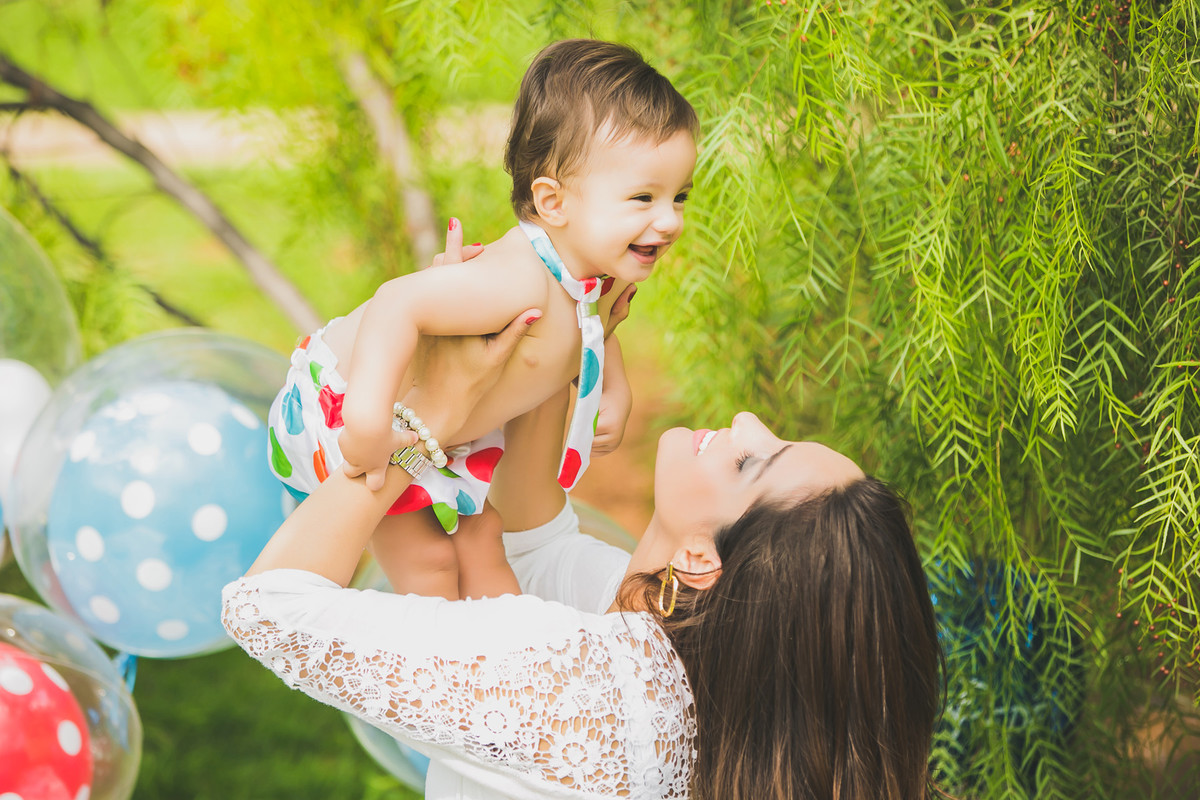 brincadeira de mãe e filho