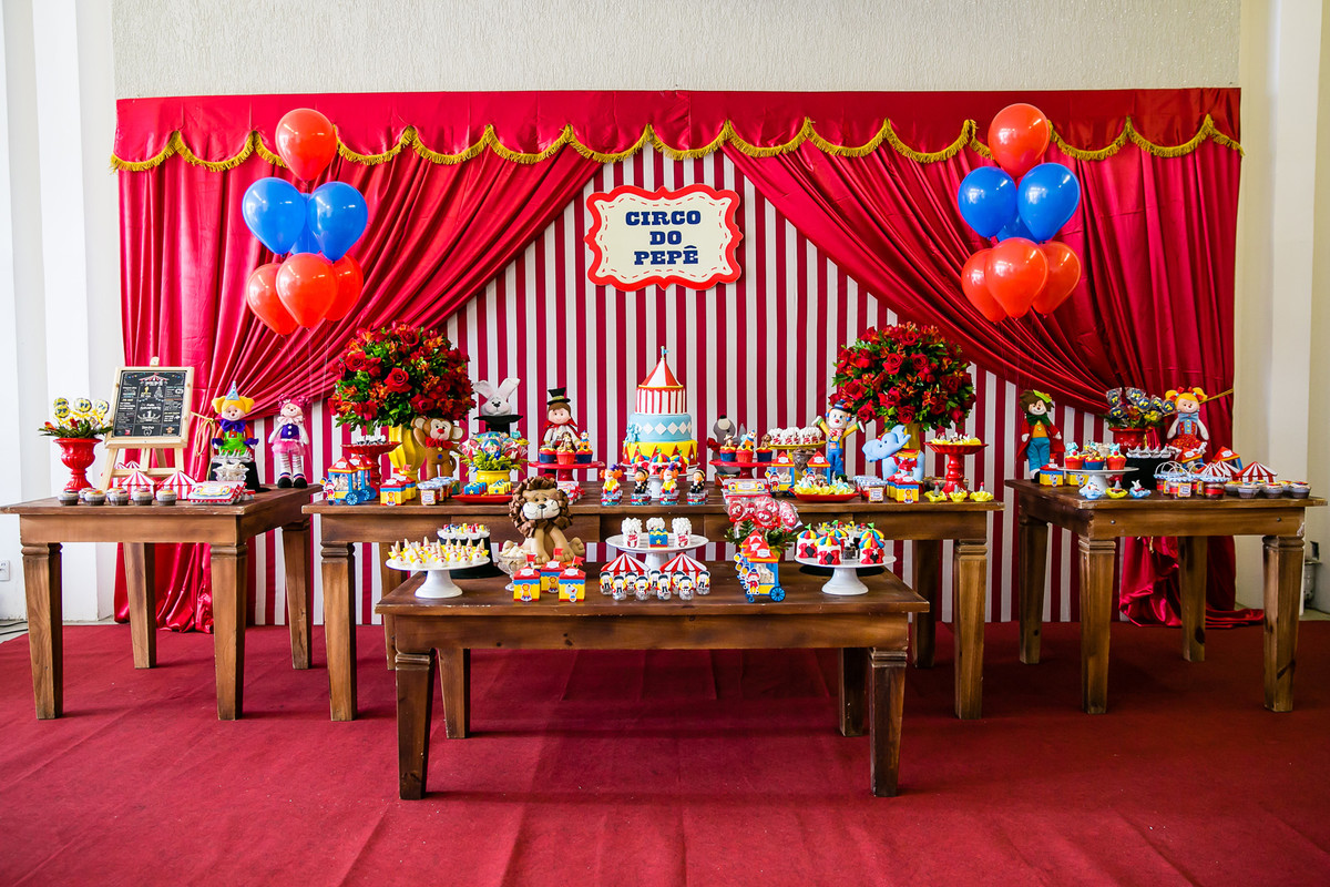 decoração de circo